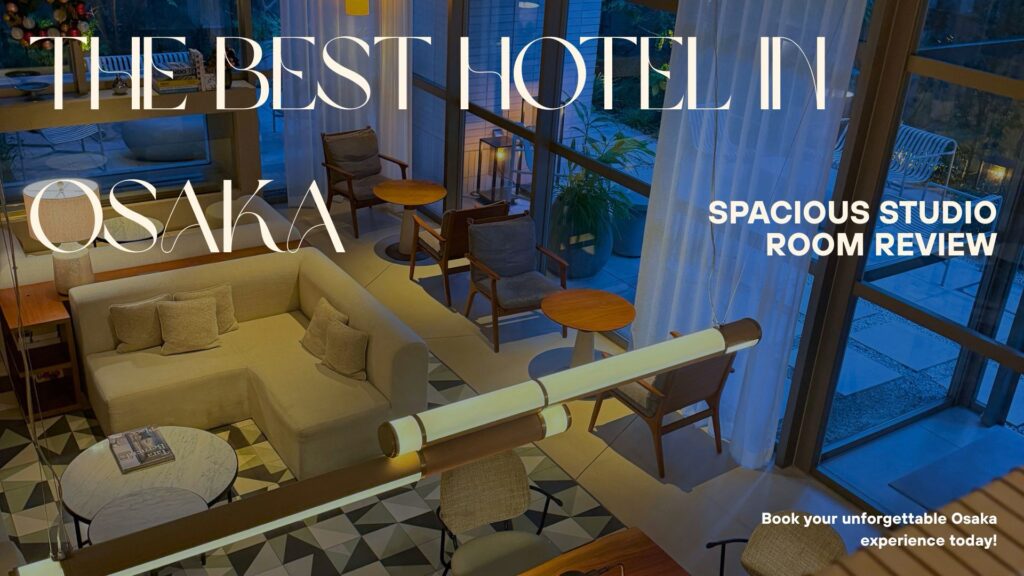 Zentis Osaka Hotel spacious twin room interior