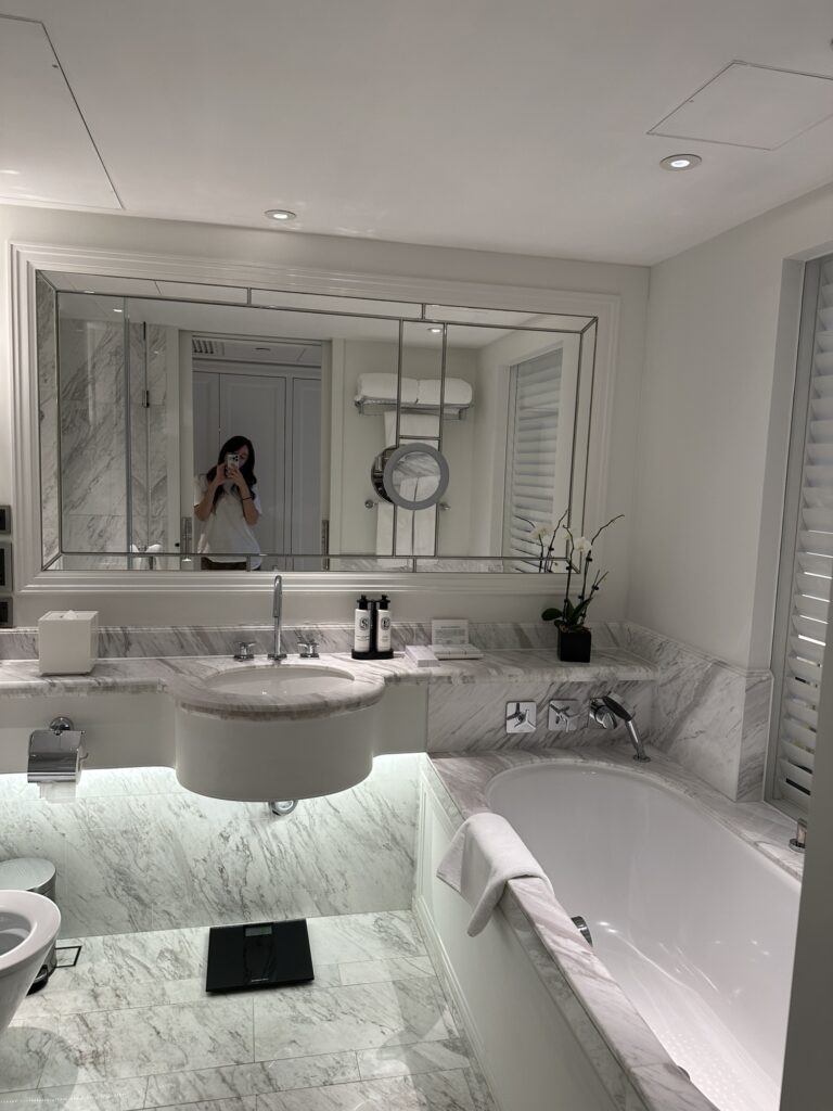 Diptyque bathroom amenities at The Langham Hong Kong